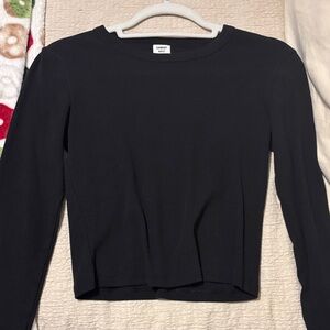 Sunday Best Black Long Sleeve Tee